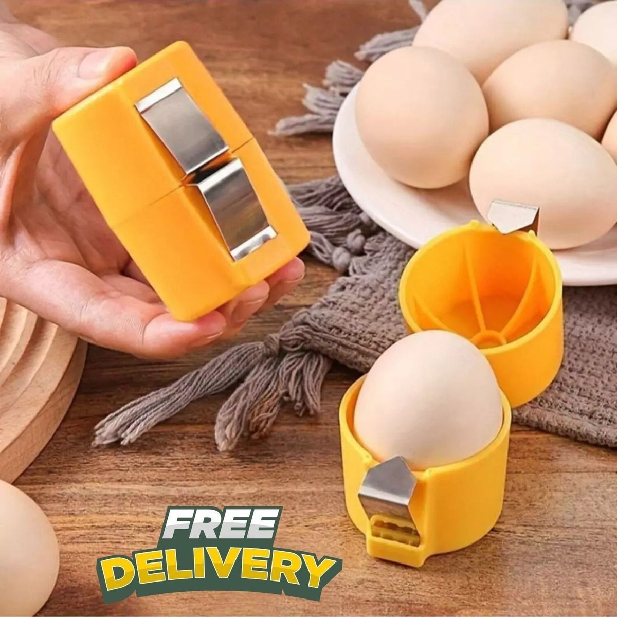 Egg Cracker Tool Egg Breaker Manual Shell Separator Opener Kitchen Tools for Egg