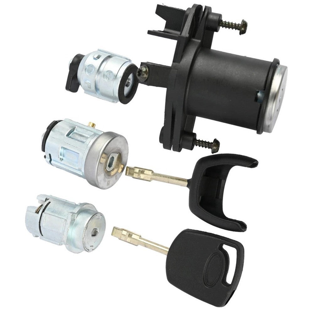 For Ford For Fiesta V 2001 2008 Ignition Lock Kit Door Lock And Trunk Lid Lock