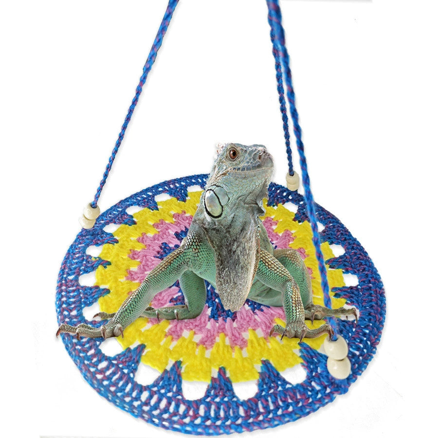 Reptile Sleeping Hammock Summer Hanging Bed Guinea Pig Rest Bearded Dragon Soft