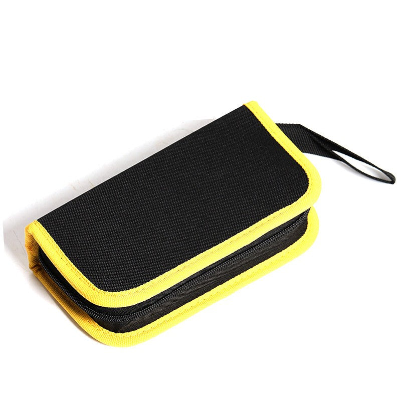 Multifunction Canvas Hardware Tool Bag Storage Box Oxford Organizer Pouch Zip