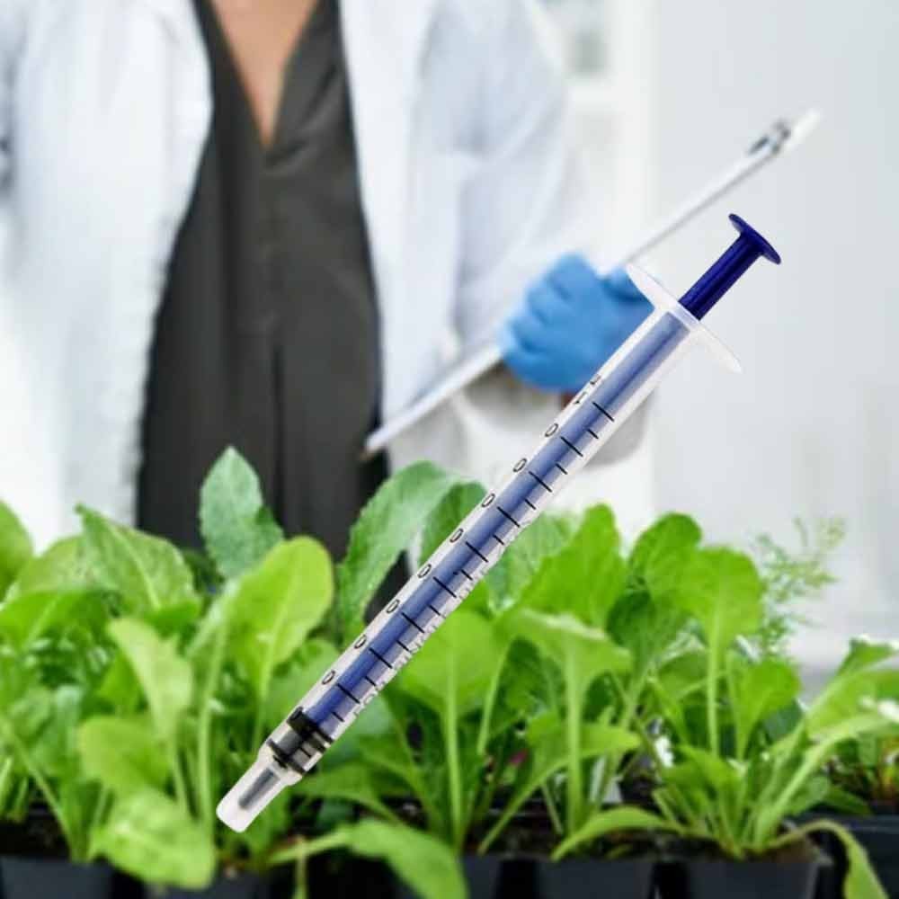 100X 1ml Syringe with Luer Slip Tip (No Needle), Pet Medicine Liquid