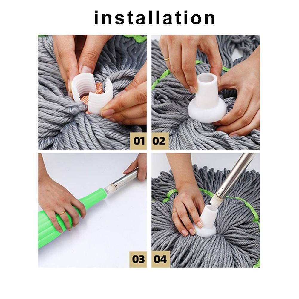 Dehydrated Mop, Self Wringing Mop, 2026 New Self Wringing Twist Mop New H6