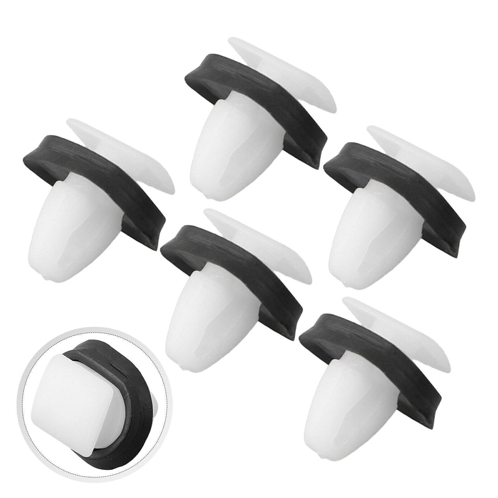 50x Side Door Moulding Panel Trim Clips Plastic For Citroen Relay Peugeot Boxer