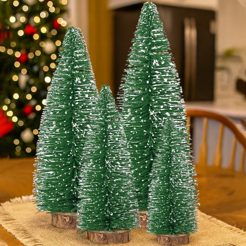 Desktop Decor Mini Christmas Tree Table Top Small Pine Tree Xmas Green for Decor