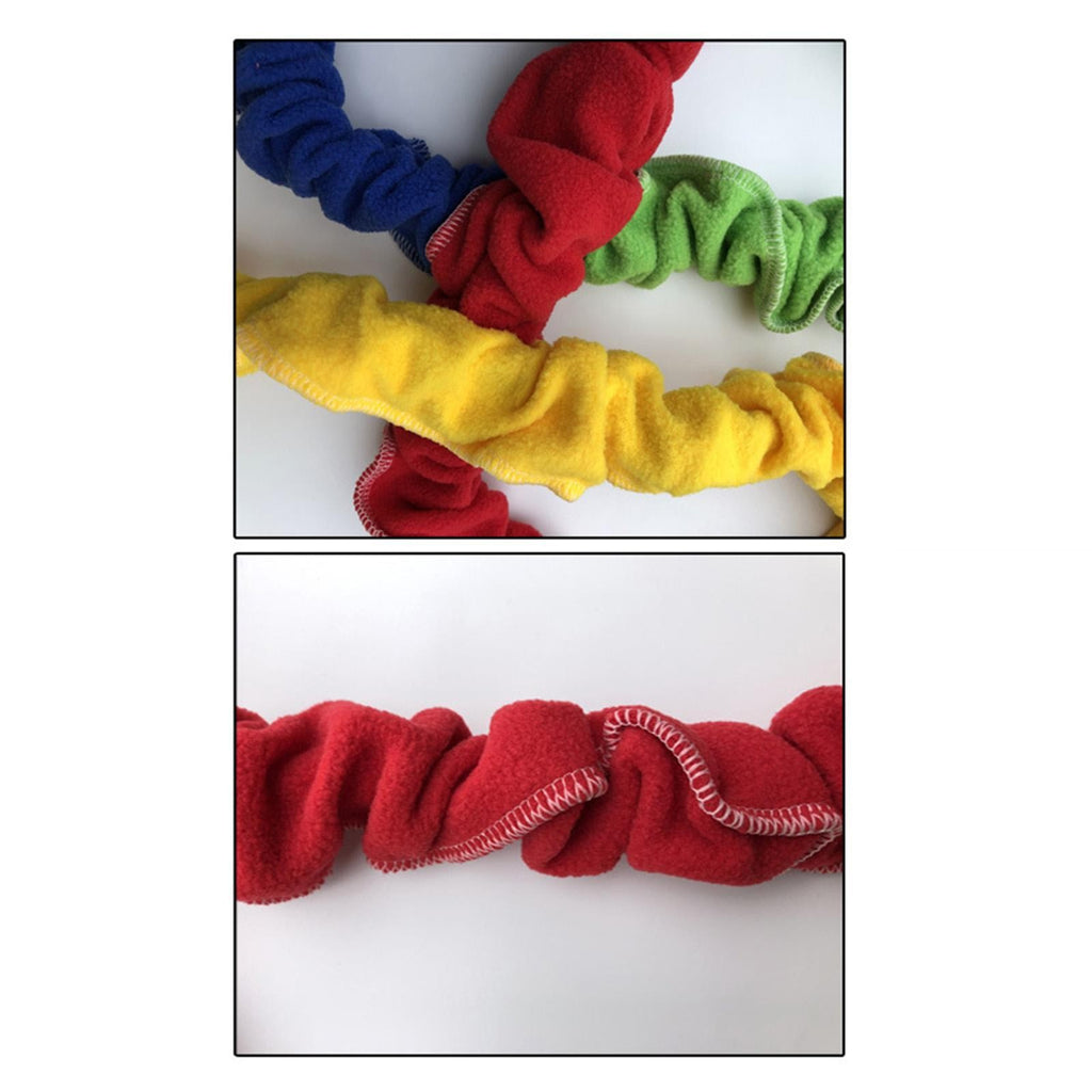 Cooperative Stretchy Band Family Teamwork Rainbow Colour School Multi Sizes