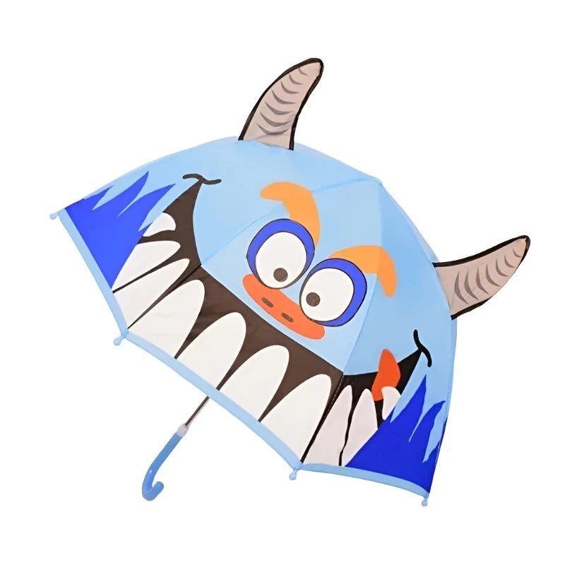 Cute Cartoon Children Umbrella Long Handled 3D Ear Modeling For Boys And Girls U