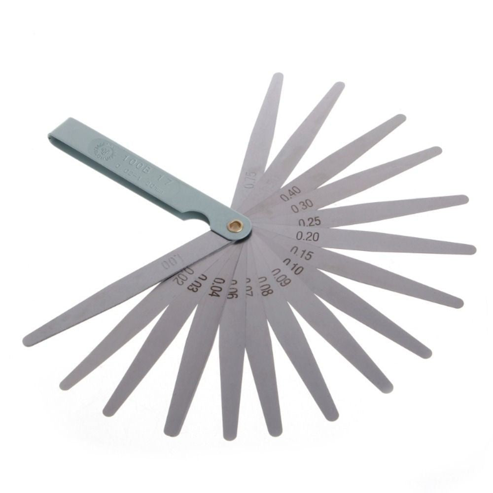 Metal Metric Gap Filler Gage Measurment Tool  For Engine Valve Adjustment
