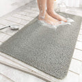 40x60cm Loofah Shower Mat for Inside Shower Non-Slip Anti Mould PVC Bath Mat