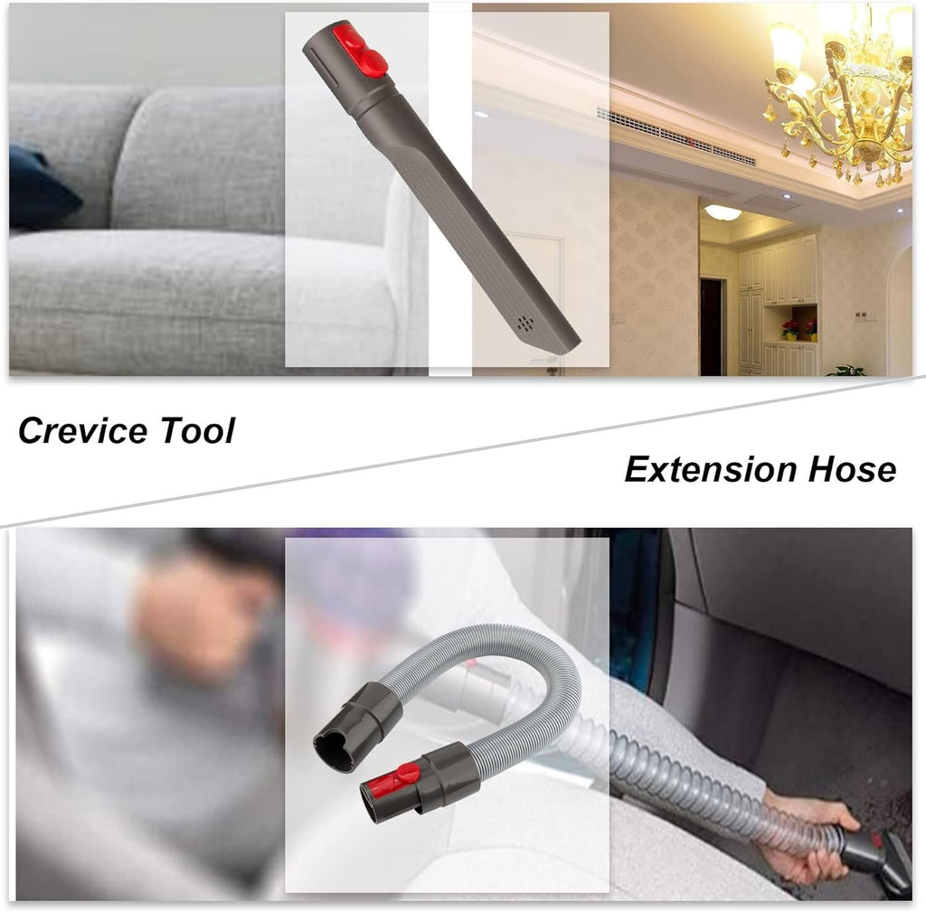 6Pcs Brush Attachment Kit for Dyson V7 V8 V10 V11 V12 Vacuum Cleaner Accessories