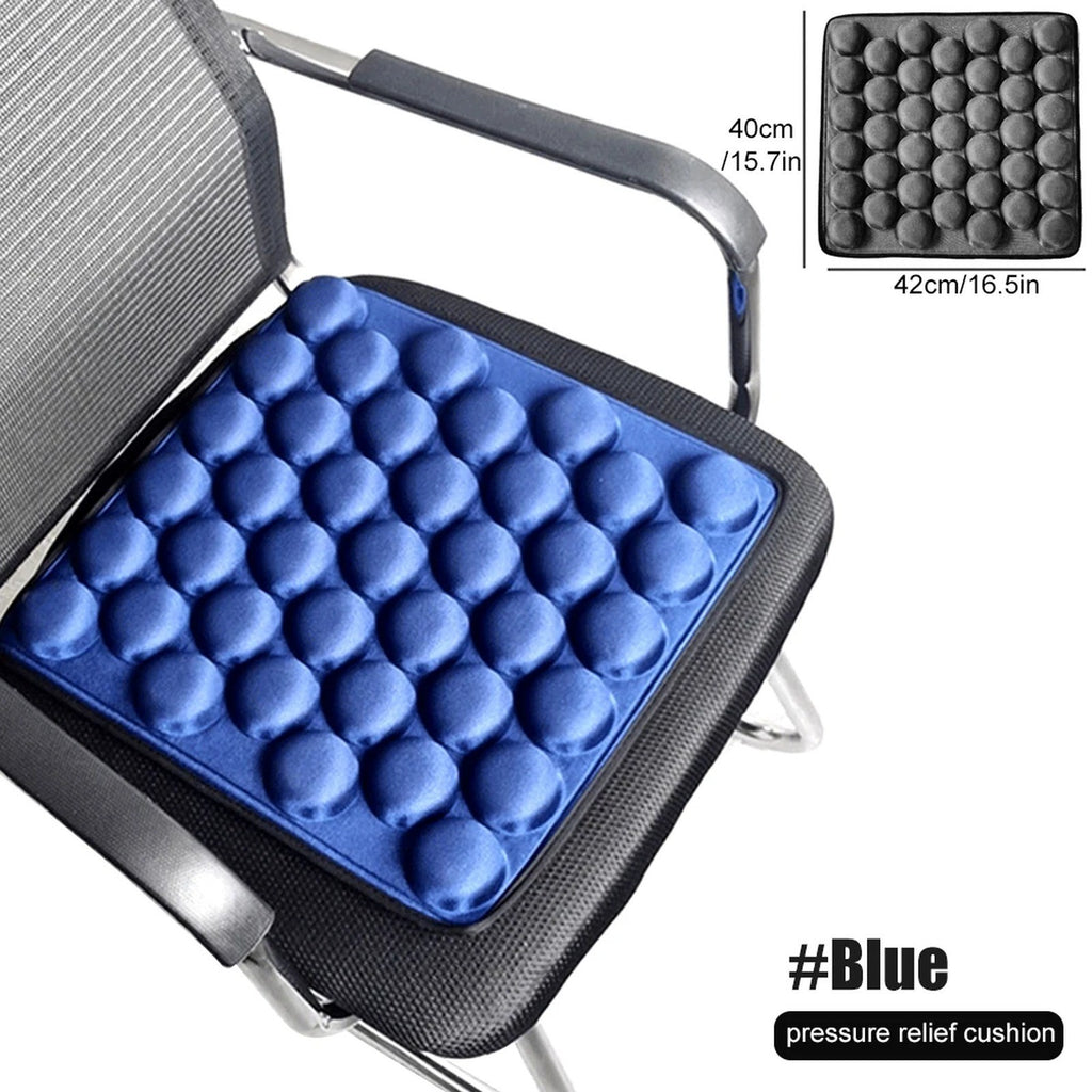 3D Air Cushion Seat Pad Office Chair Car Seat Sciatica Tailbone Pain Relief
