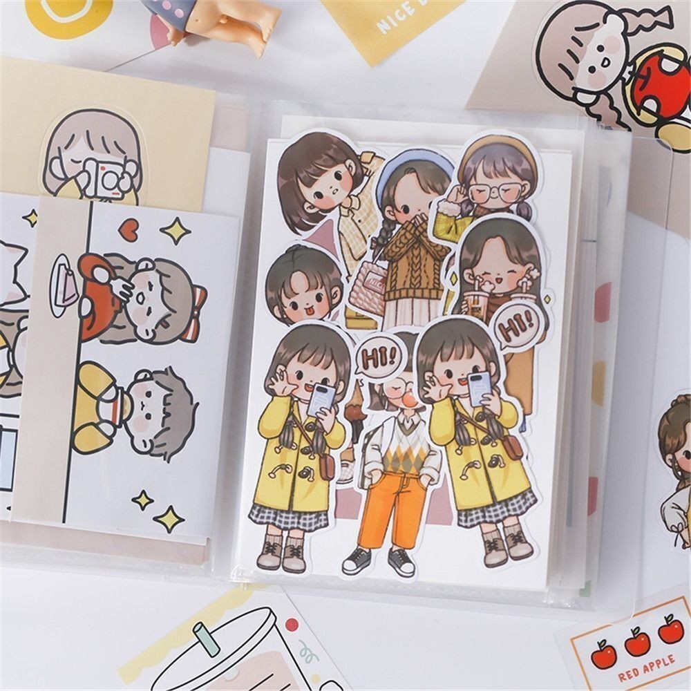 40 Pages A6 Folder Plastic Favorites Stationery Photo Album  Gift