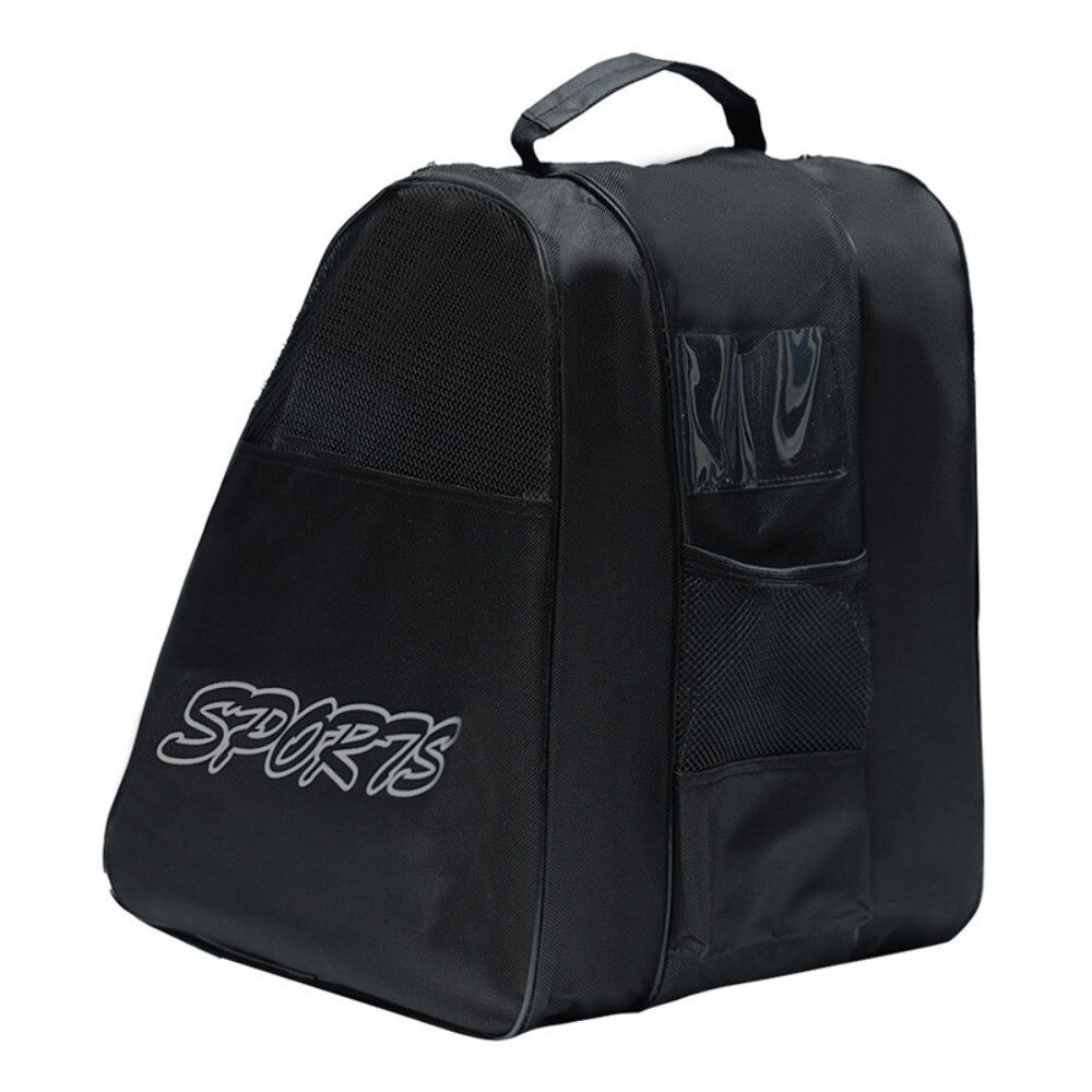 Adult Kids Roller Skate Bag Ice-Skating Bag Adjustable Shoulder Strap Ice Skates