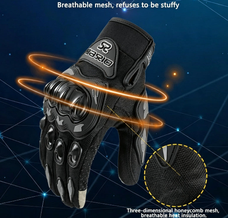 Motorcycle Motorbike Gloves Non-slip Wear-resistant  Touch Screen Racing Gloves