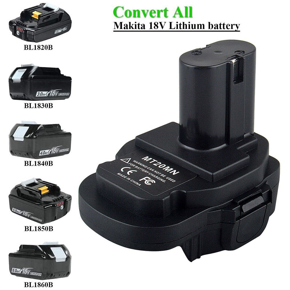 For Makita 18V/20V Li-Ion Battery Convert To Ni 18V Tool MT20MN Battery Adapter