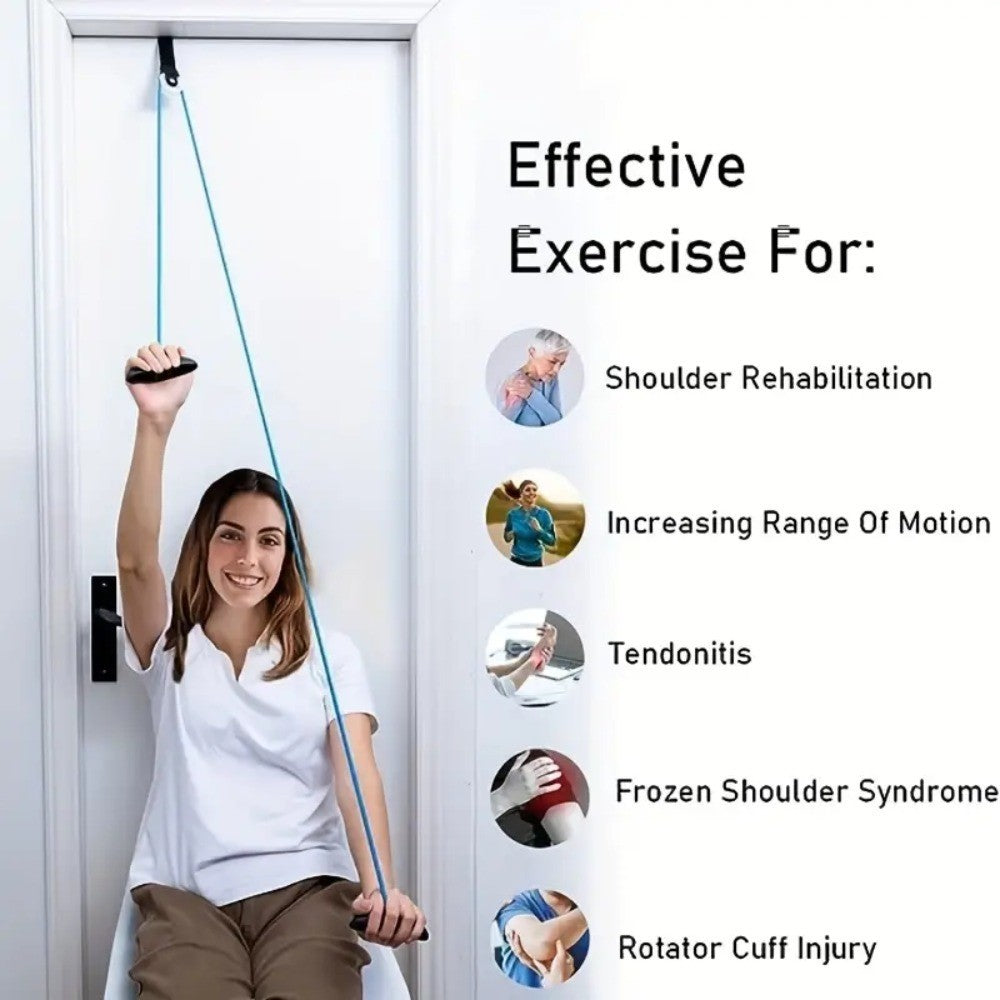 Shoulder Exercise Pulley Over Door Exercise Pulley Shoulder Pain Relief Sports