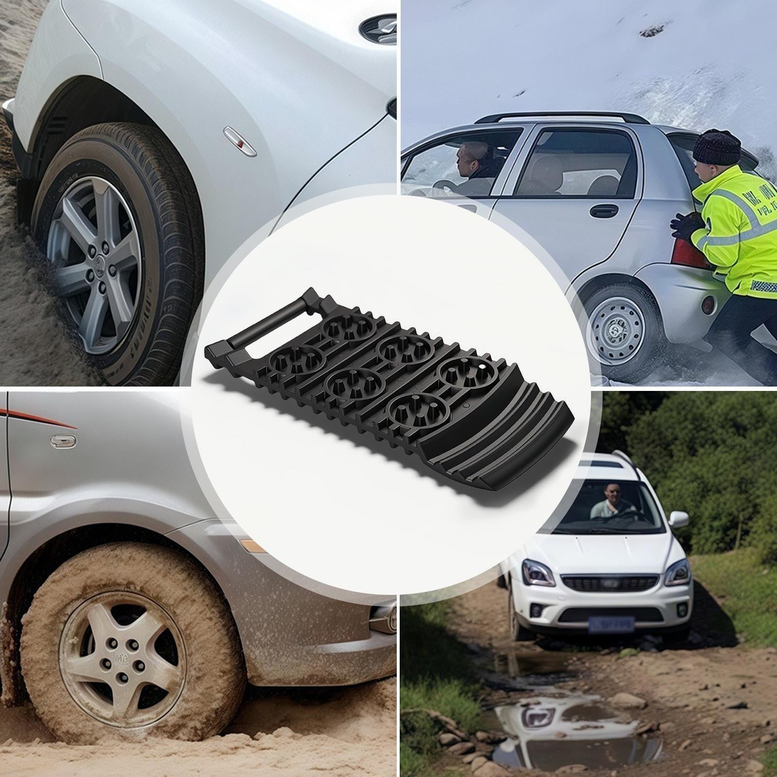Traction Board Car Wheel Tire Anti Skid Pad for Vehicles Suvs Sand