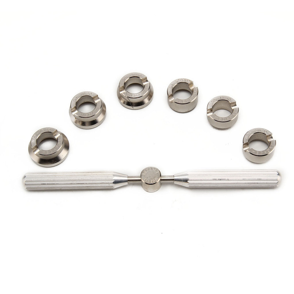 Professional Watch Back Case Opener Remover Repair Tools Wrench Set tool Kit uk