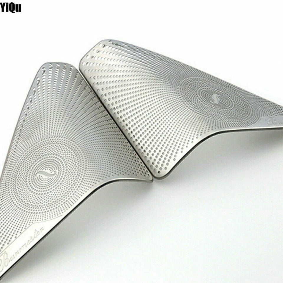 2Pcs For Mercedes Benz C Class W205 Door A-piller Tweeter Decoration Cover Trim