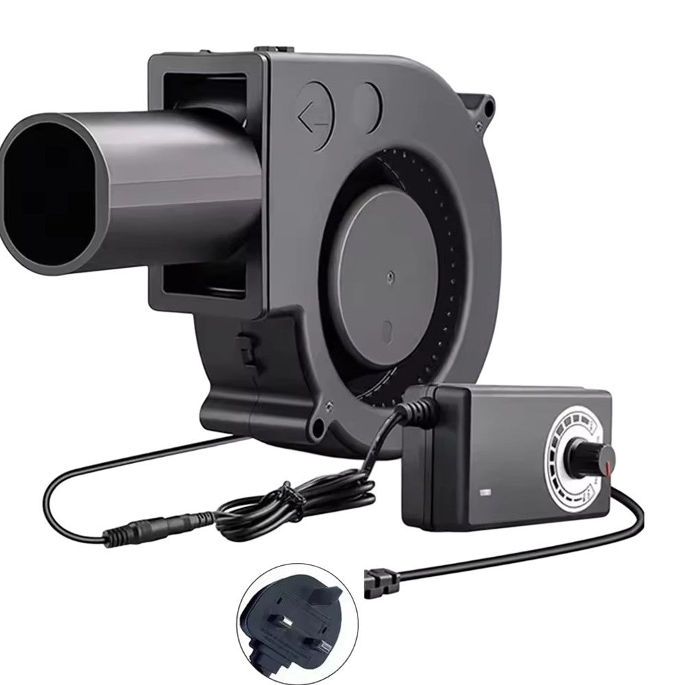 Adjustable 12V 2A Blower fan For BBQ Heater Blower Air blower Cooking Machine UK