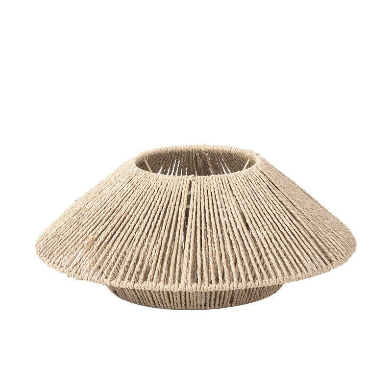 Rattan Light Shades Ceiling Replacement Lamp Woven Lampshade Fixture