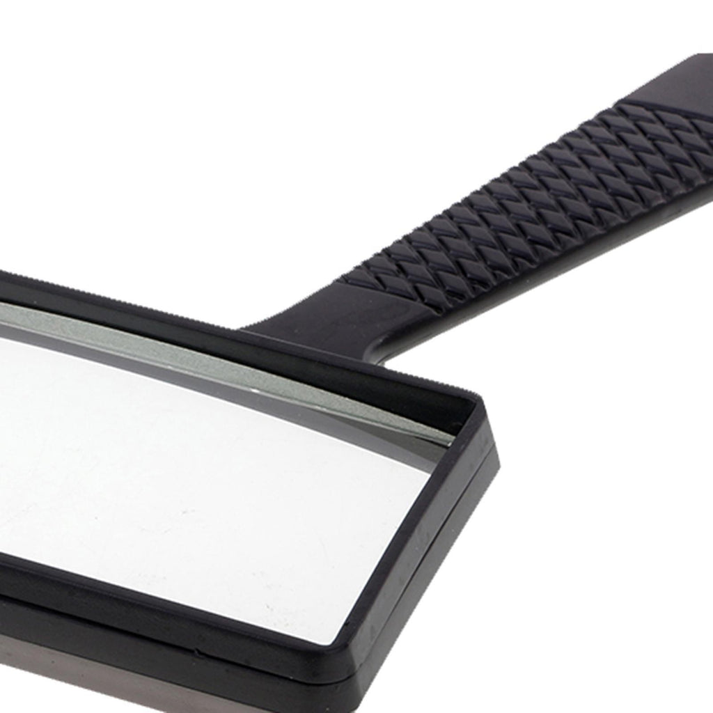 10X Large Reading Magnifying Glass Rectangular Magnifier Map Book Light Aid Lens