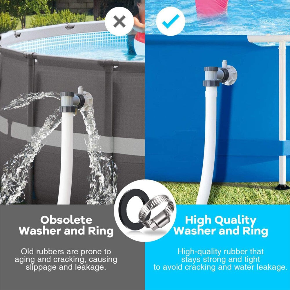 2x Swimming Pool Adapter A Pump Hose Special Adapter for Intex Bestway