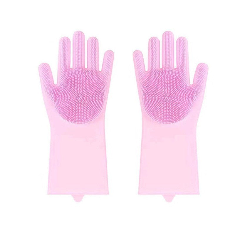 Portable Household Anti-Scratch And Anti-Bite Pet Bathing Gloves