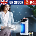 6-Speeds Portable Air Cooler Fan Ice Cold Cooling Conditioner Quiet Desktop