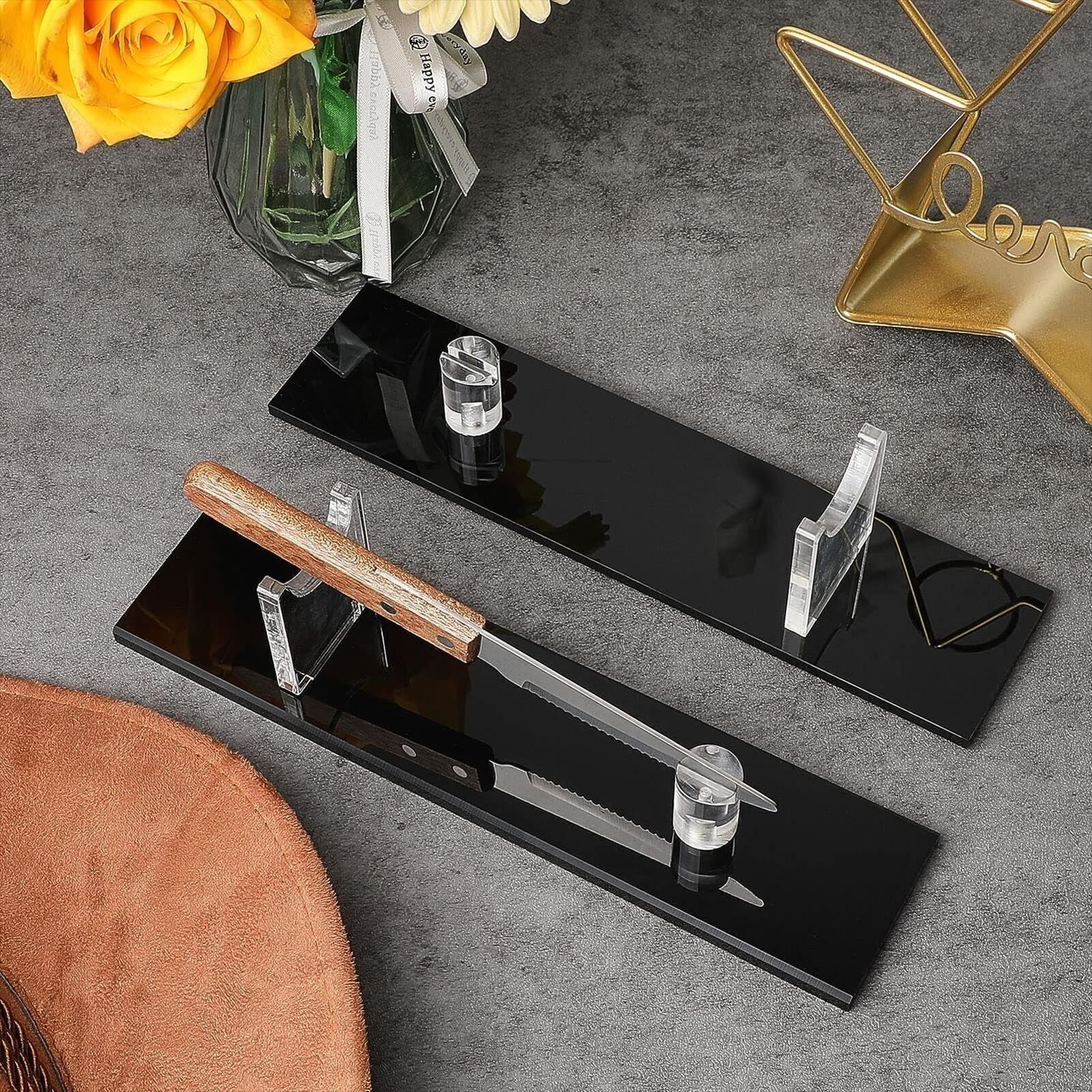 Acrylic Knife Display Stand Fixed Blade Knife Collection Display Stand UK