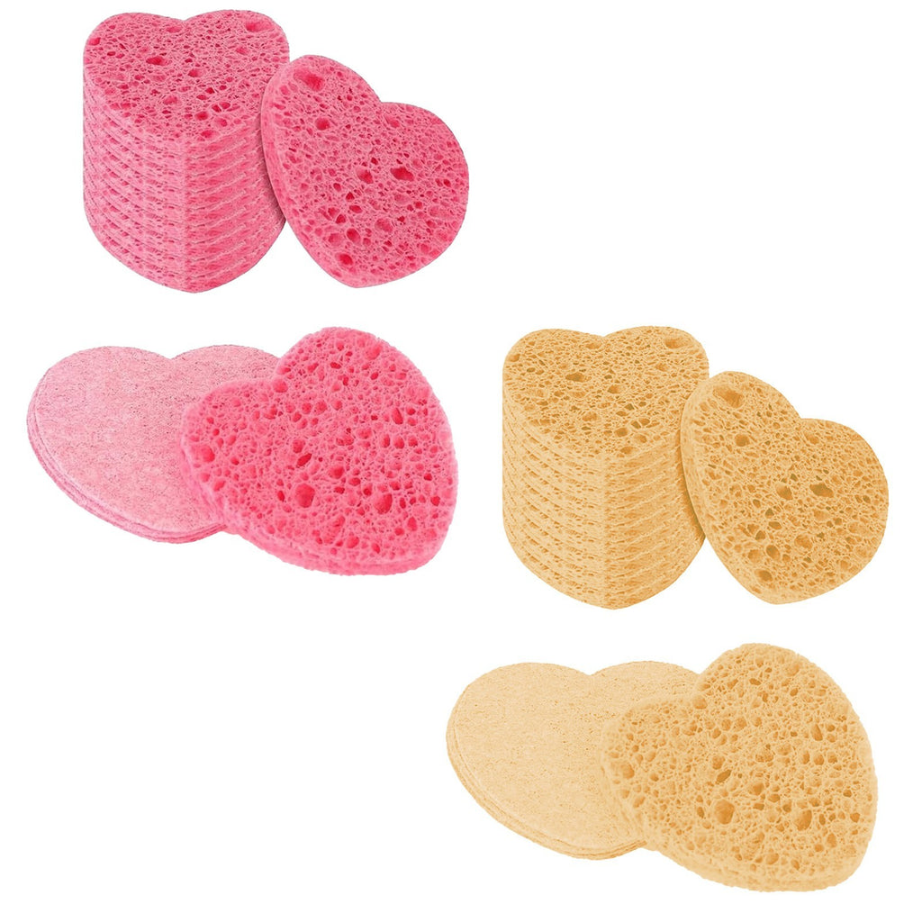 50 Pcs Makeup Sponges Expand Quickly When Soaked In Water Compressed Sponges