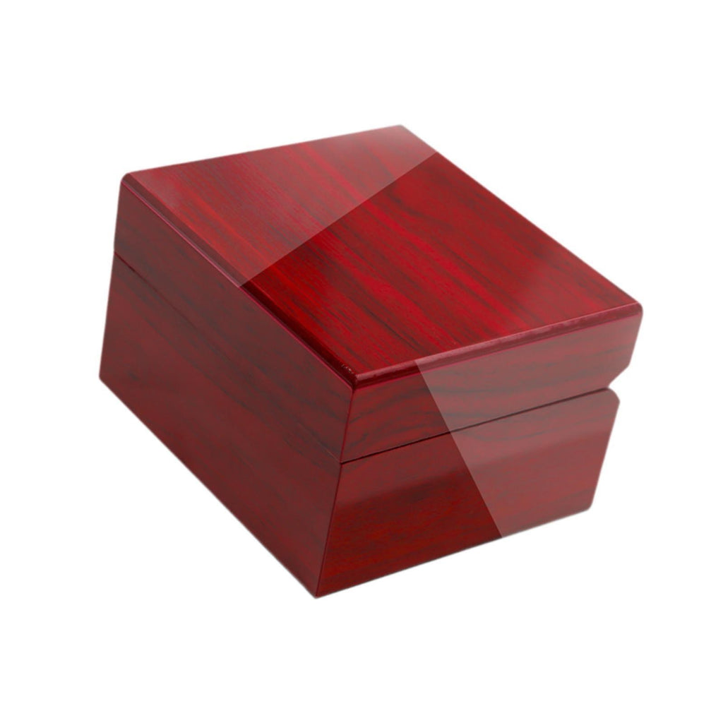 Single Wooden Watch Gift Box for Men Women Wristwatch Display