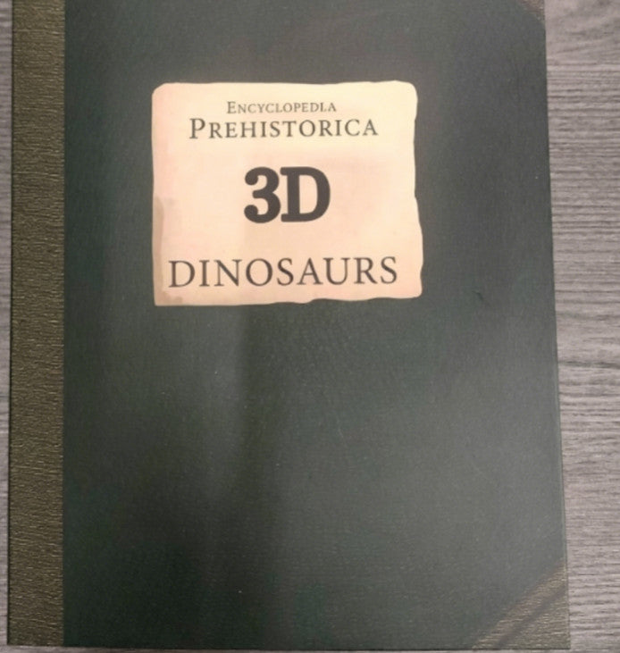 3D Prehistorica Dinosaurs Encyclopedia Kids Education Stereo Book Birthday Gifts