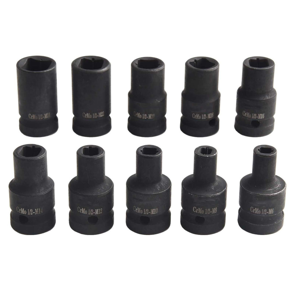 For T-Handle Tap Holder 1/2 Inch Tap Socket M6-M24 Socket Restricted Access Use