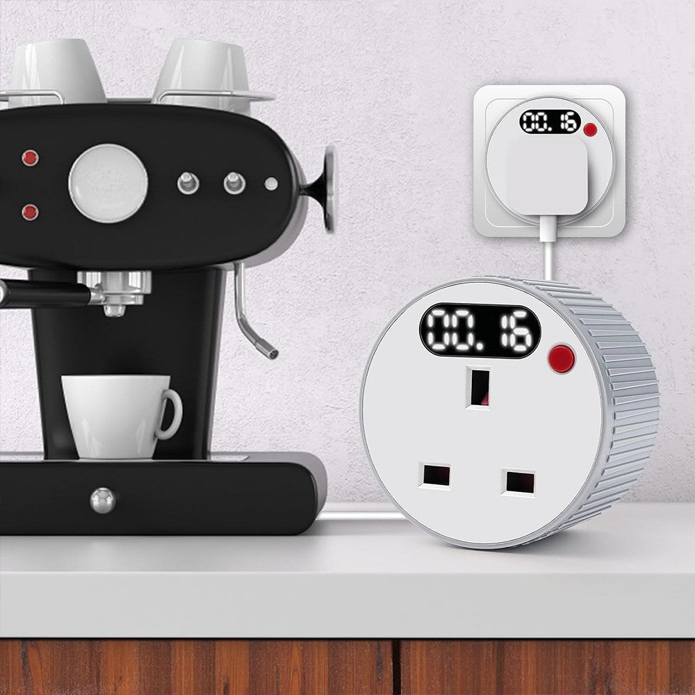 24 HOUR TIMER CLOCK SOCKET UK 3PIN MAINS PLUG IN TIMER SWITCH MECHANICAL