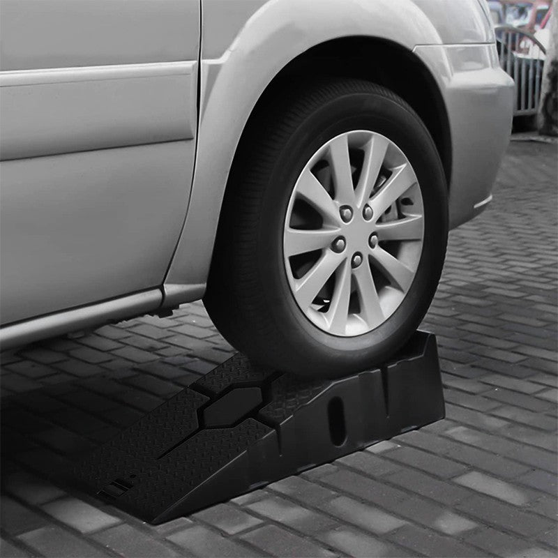 2pcs Heavy Duty Car Lift Lifting Ramps 33cm Extra Wide Universal UK 2026