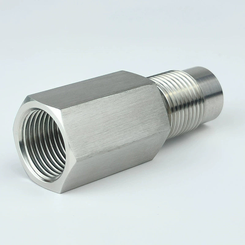 180° Oxygen O2 Sensor Spacer Extender Adapter Bung Extension Catalytic Converter