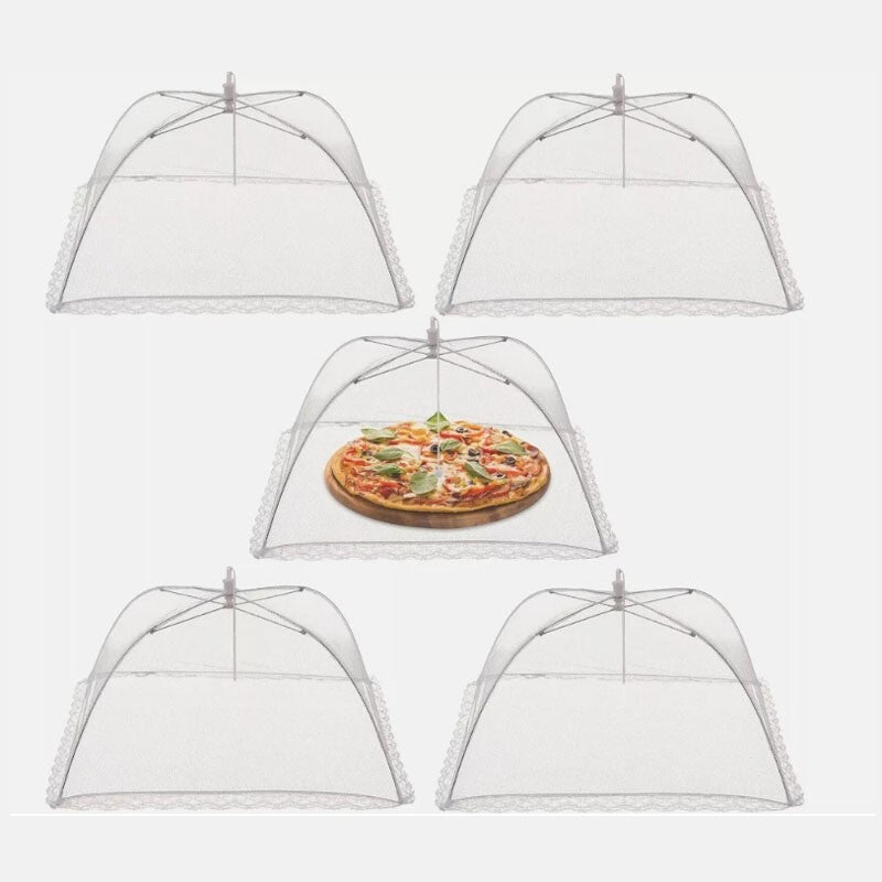 Collapsible Food Covers Nets Mesh Insect Fly Protector Kitchen Outdoor BBQ