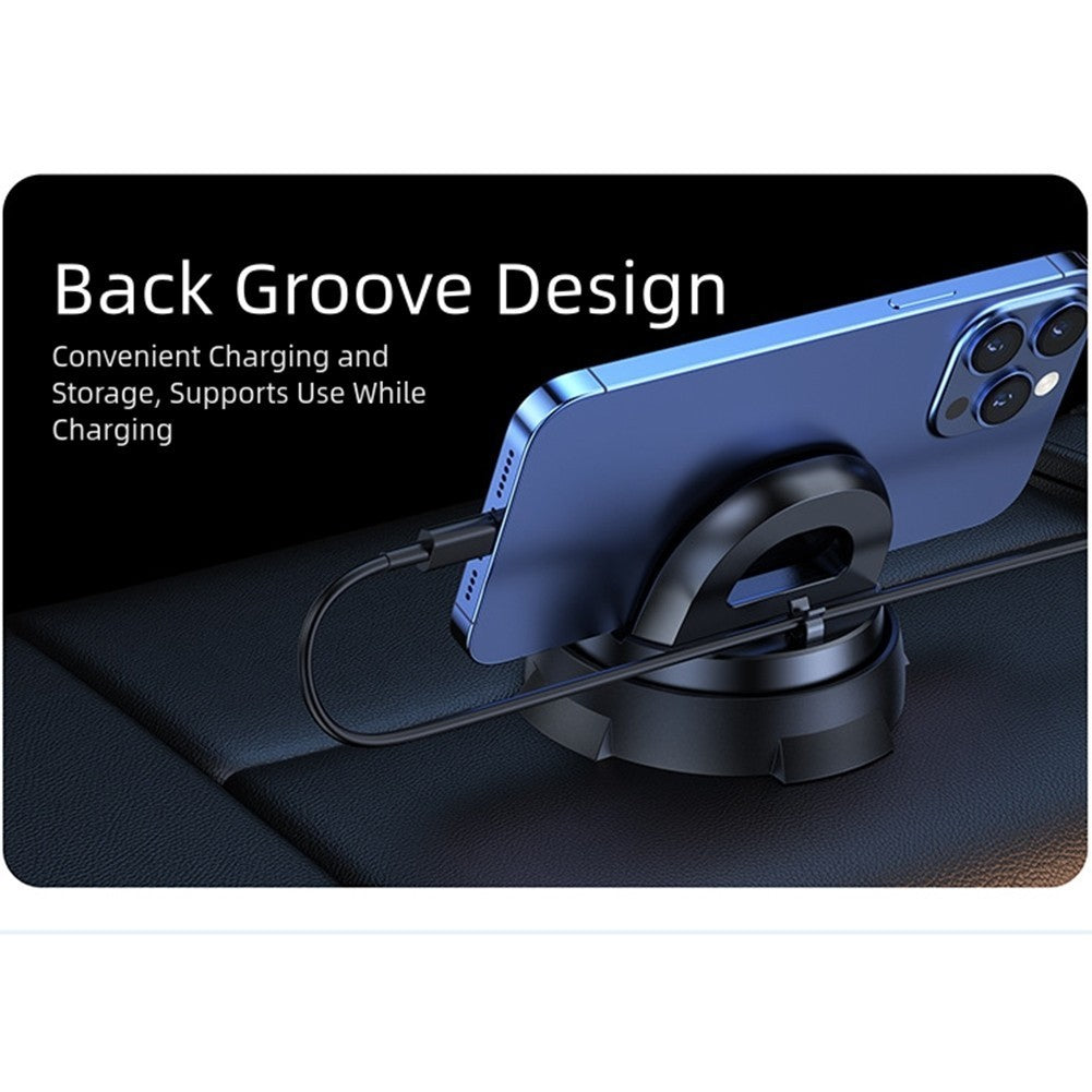 Car phone holder, non-slip, 360 degree rotation, suitable for most mobile phones