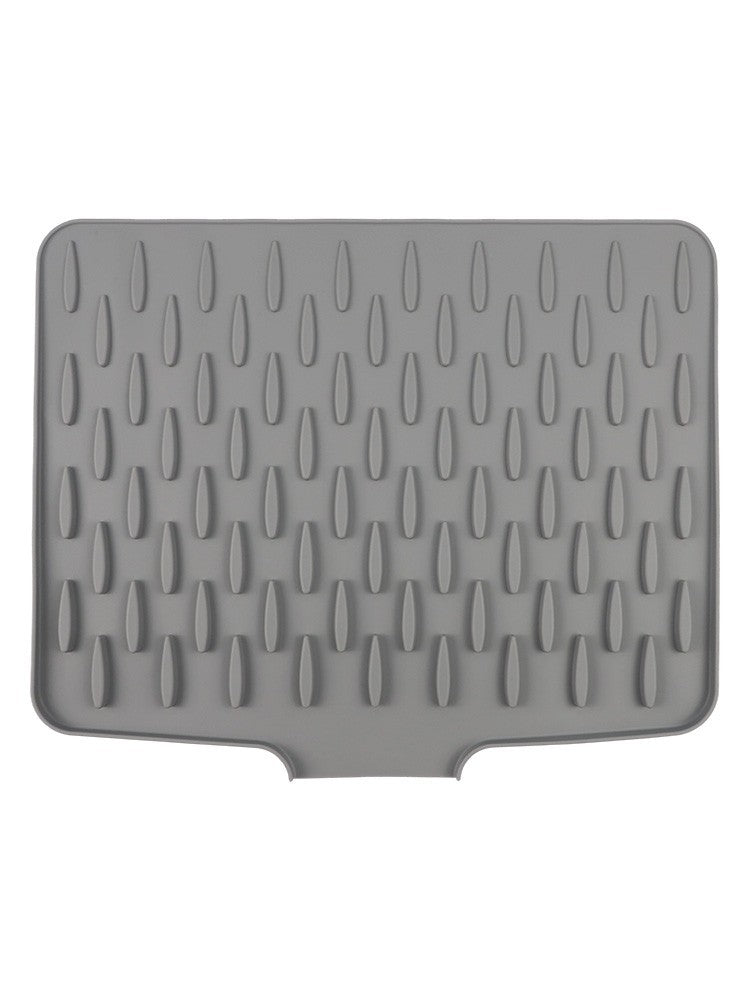Non Slip Silicone Dish Drying Mat for Kitchen with Heat Resistant Features