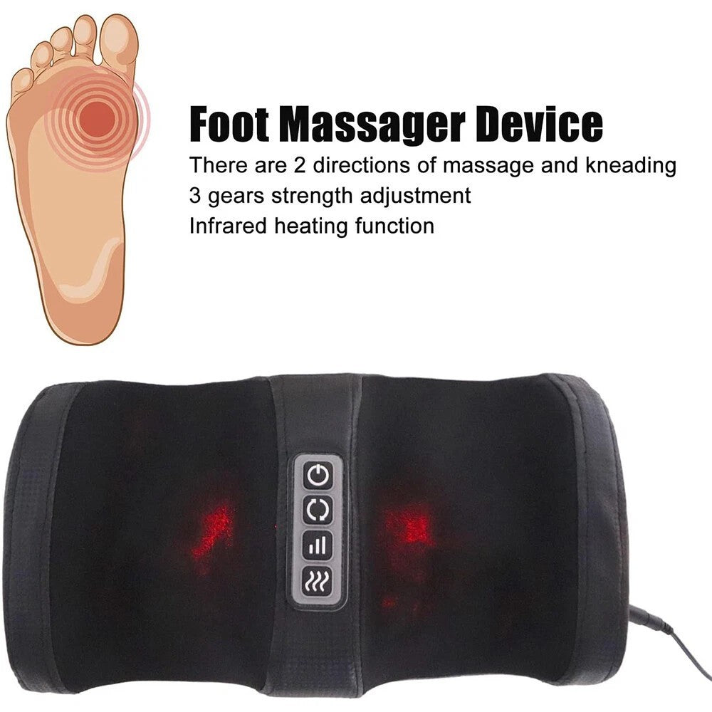 Foot Massager Kneading Pain Relief Feet Leg Vibration Blood Circulation Booster