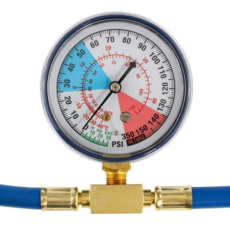 BPV31 Bullet Piercing Tap Valve Kits Home Refrigerator W/ Pressure Gauge Mini
