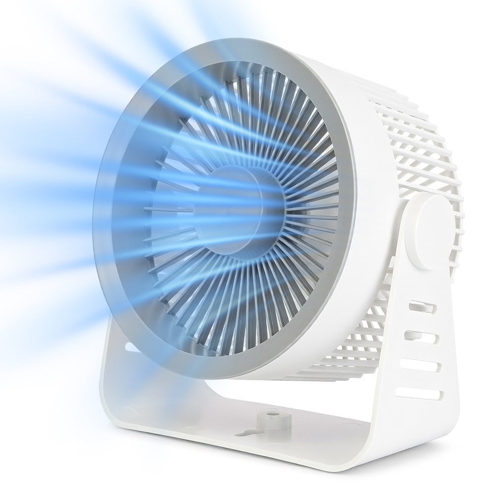 Rechargeable USB Desk Fan Portable Mini Cooling Fan 5 Speed Quiet Office.*