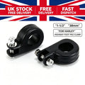 1‑1/2" 38mm Motorcycle Highway Foot Peg Mount Clamp Engine Crash Bar For Harley