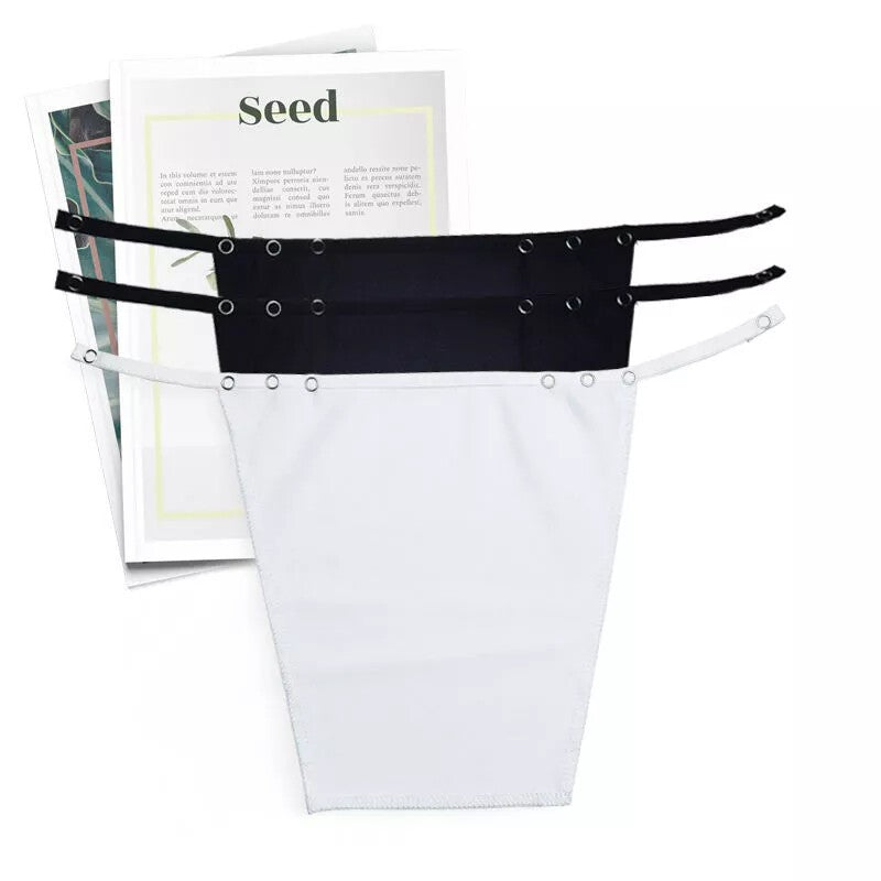 3 Pcs Clip-on Mock Camisole Bra Insert Overlay Modesty Panel Neutral Style Cami