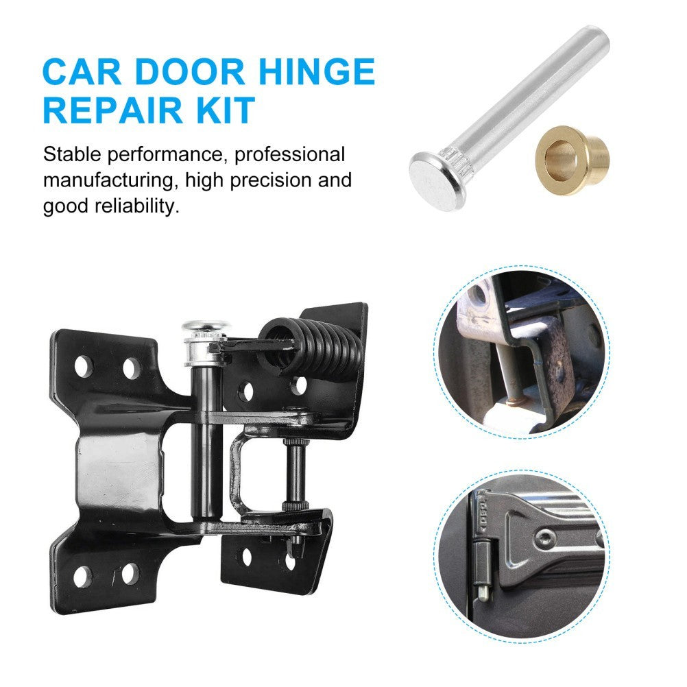 4pcs Car Door Hinge Pin Repair Kit Auto Door Hinge Replacement Set