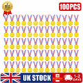 Kids Winner Medal School Sports Day Gold Reward Prize Plastic Party Bag Filler