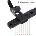 Bike Pannier Mounting Bracket PA66 GF Hook Buckle with 8 Adjust Points