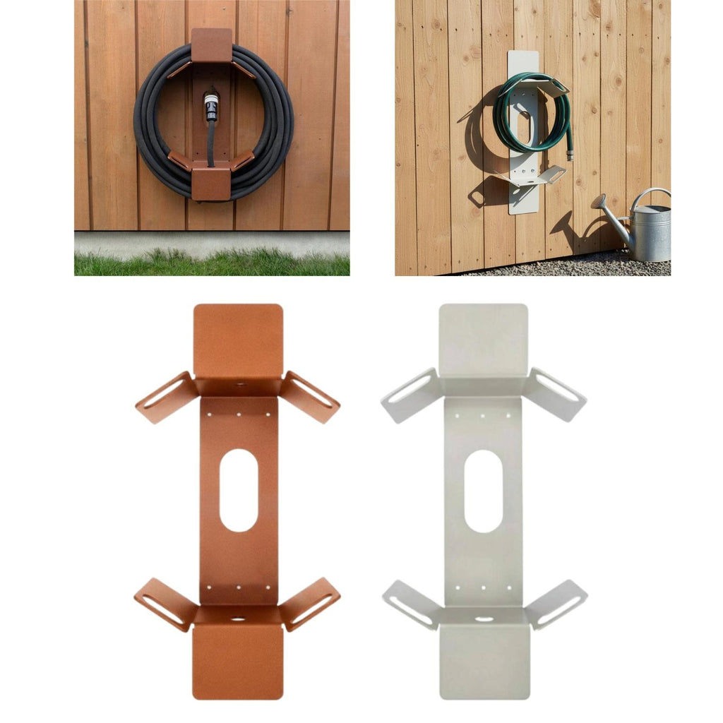 Garden Hose Rack Wall Rack Heavy Duty Metal for Terrace Basement Garage