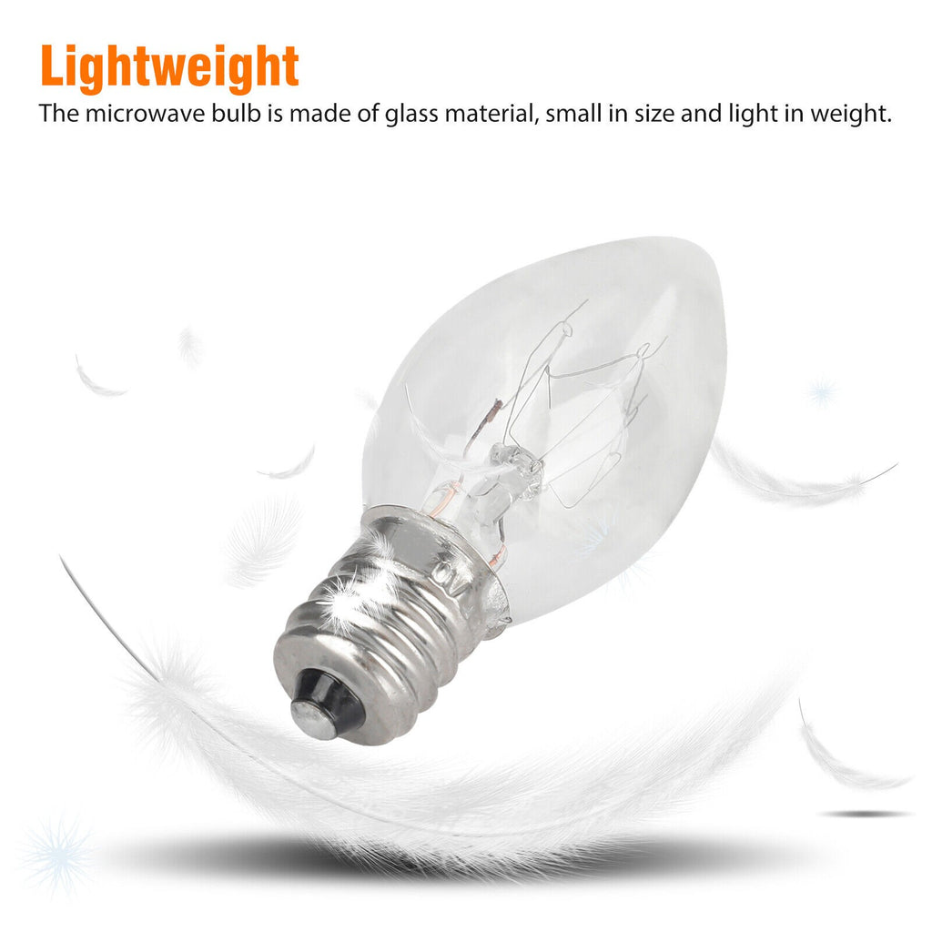 10Pcs Bulbs E12 220V10W for Scentsy Wax Warmer Night Light Bulb Plug In Warmers