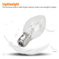 10Pcs Bulbs E12 220V10W for Scentsy Wax Warmer Night Light Bulb Plug In Warmers
